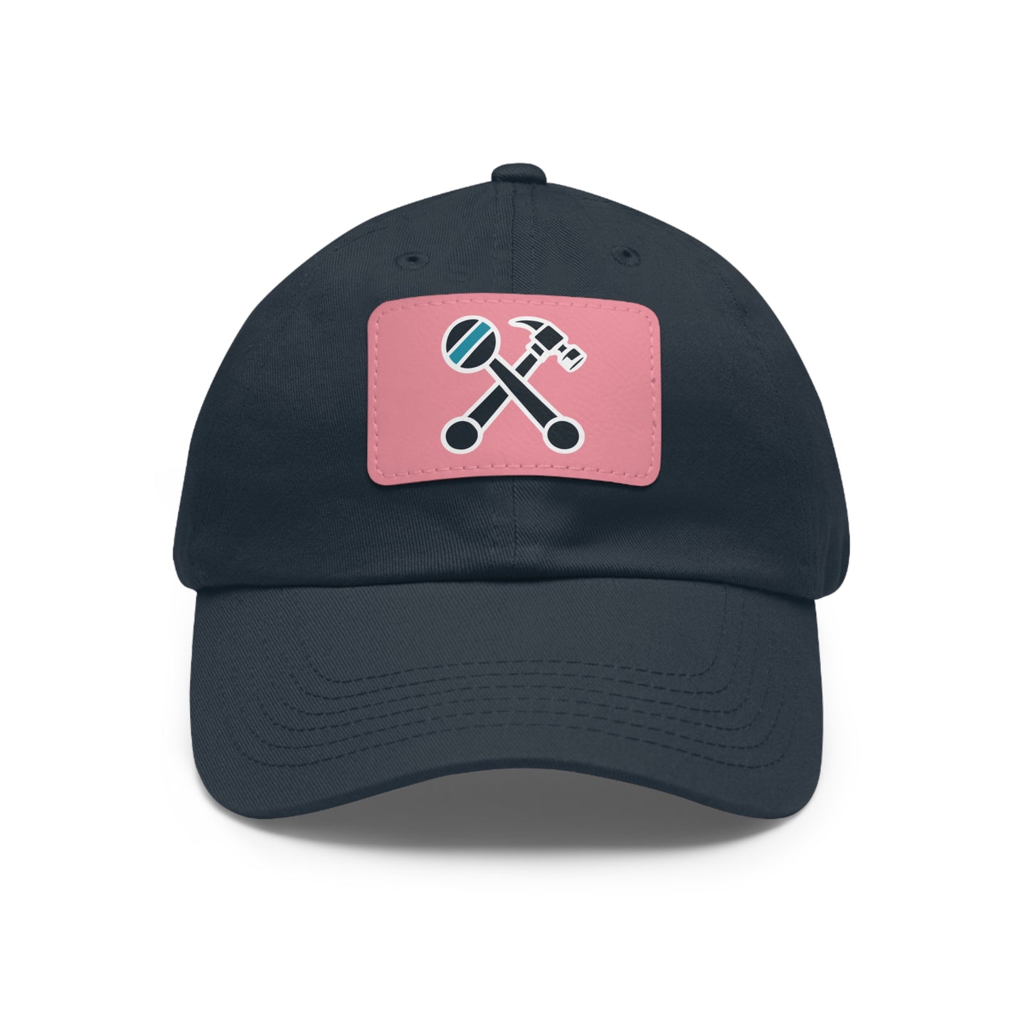 Hammer & Rattle Iconic Leather Patch Dad Hat
