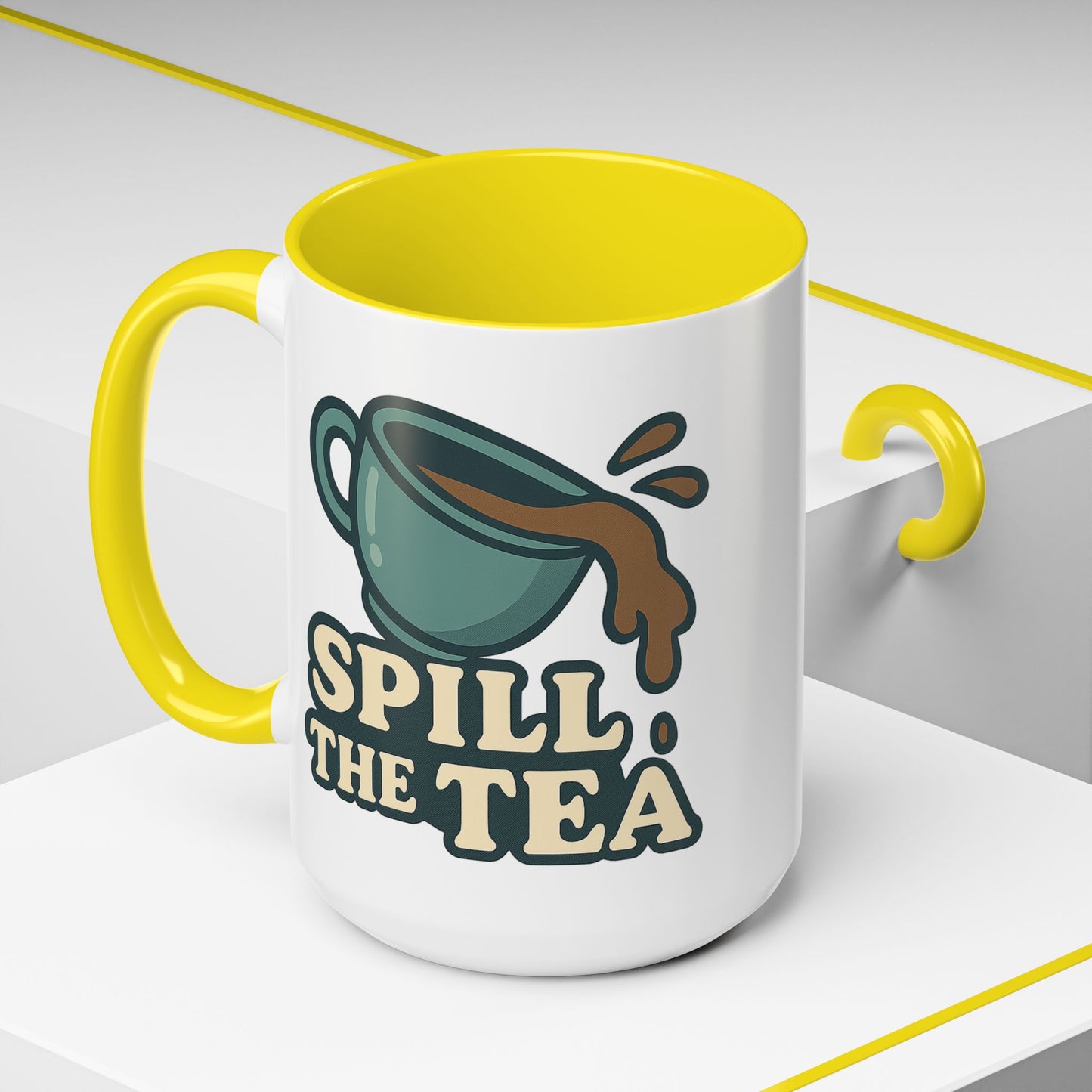 Spill The Tea Mug (11, 15oz)