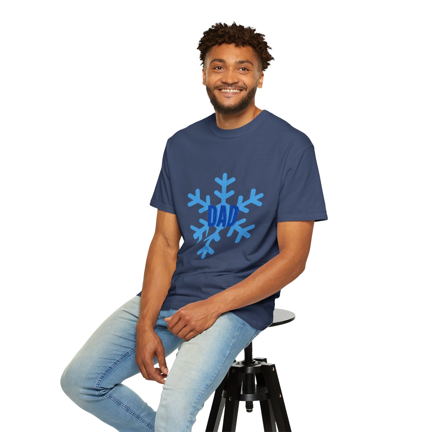 Cool Dad Snowed In Tee China Blue T-Shirt