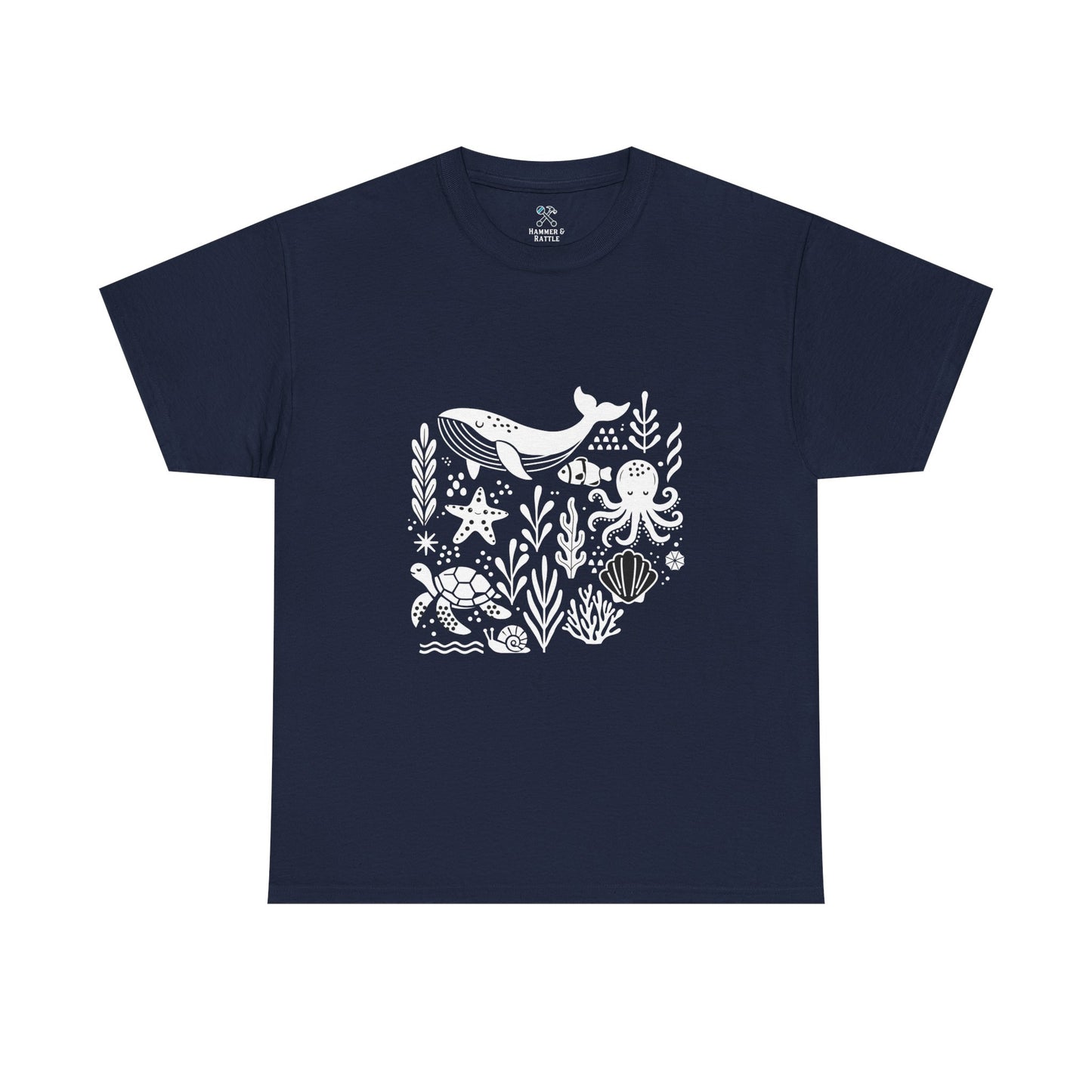 Ocean Life High Contrast Tee