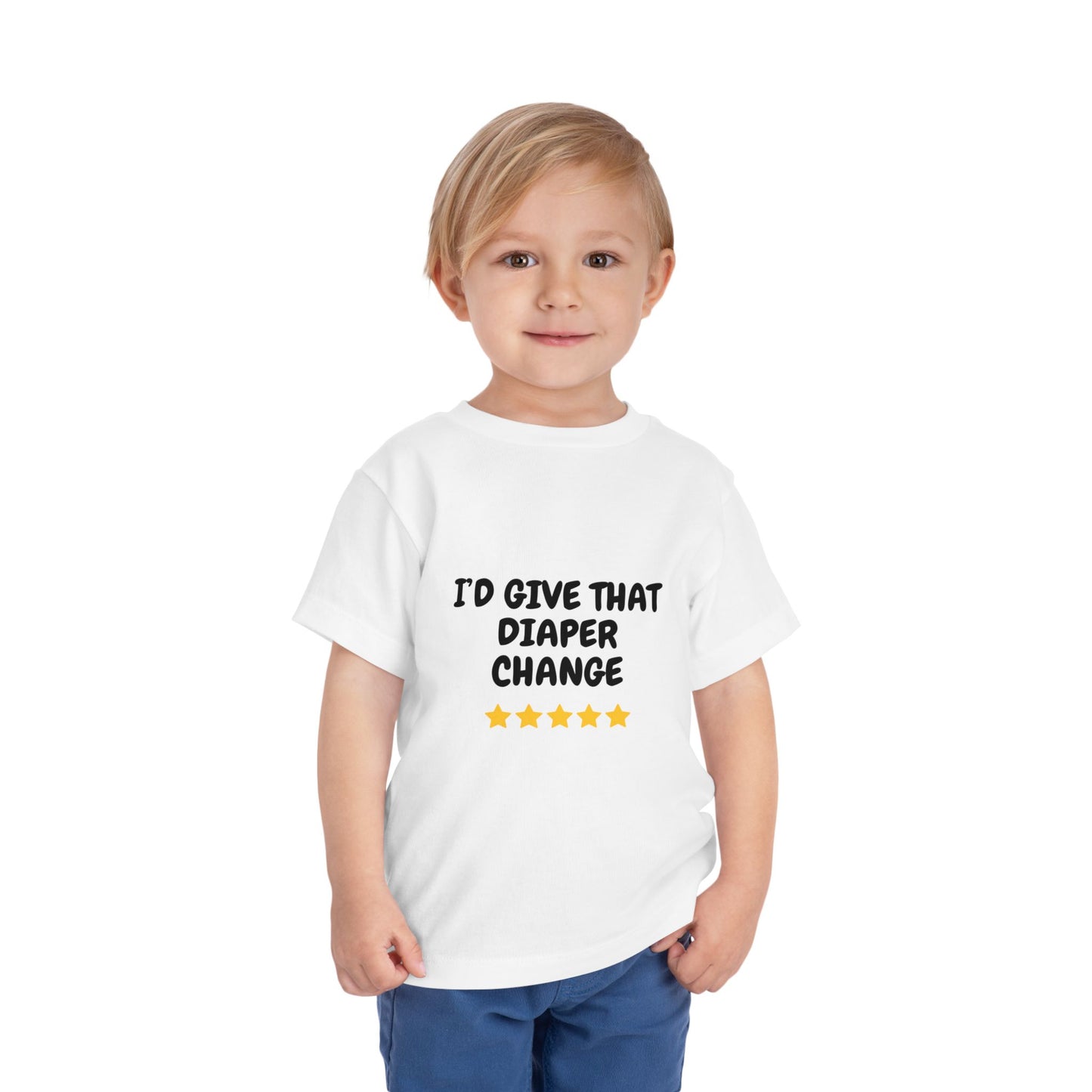 5 Star Diaper Change Infant & Toddler Tees