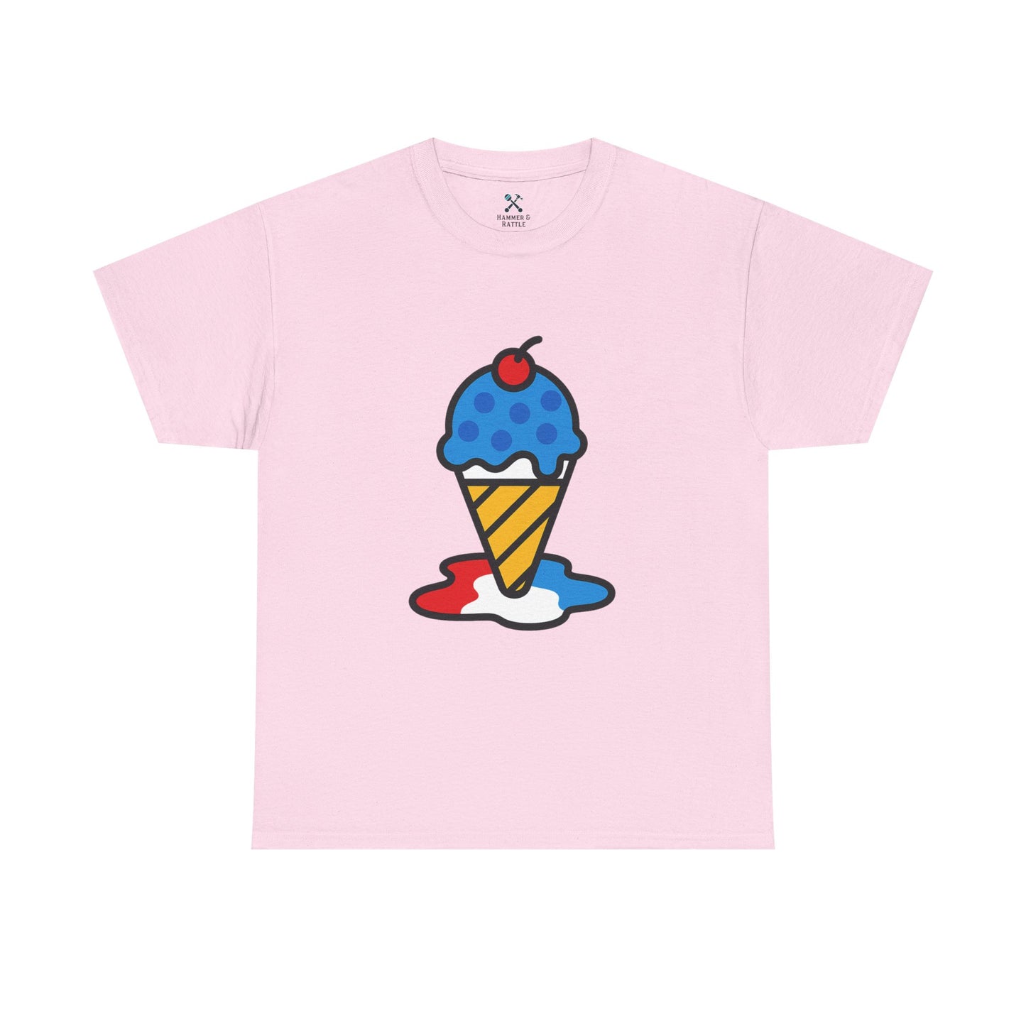 Red, White & Cool High Contrast Tee