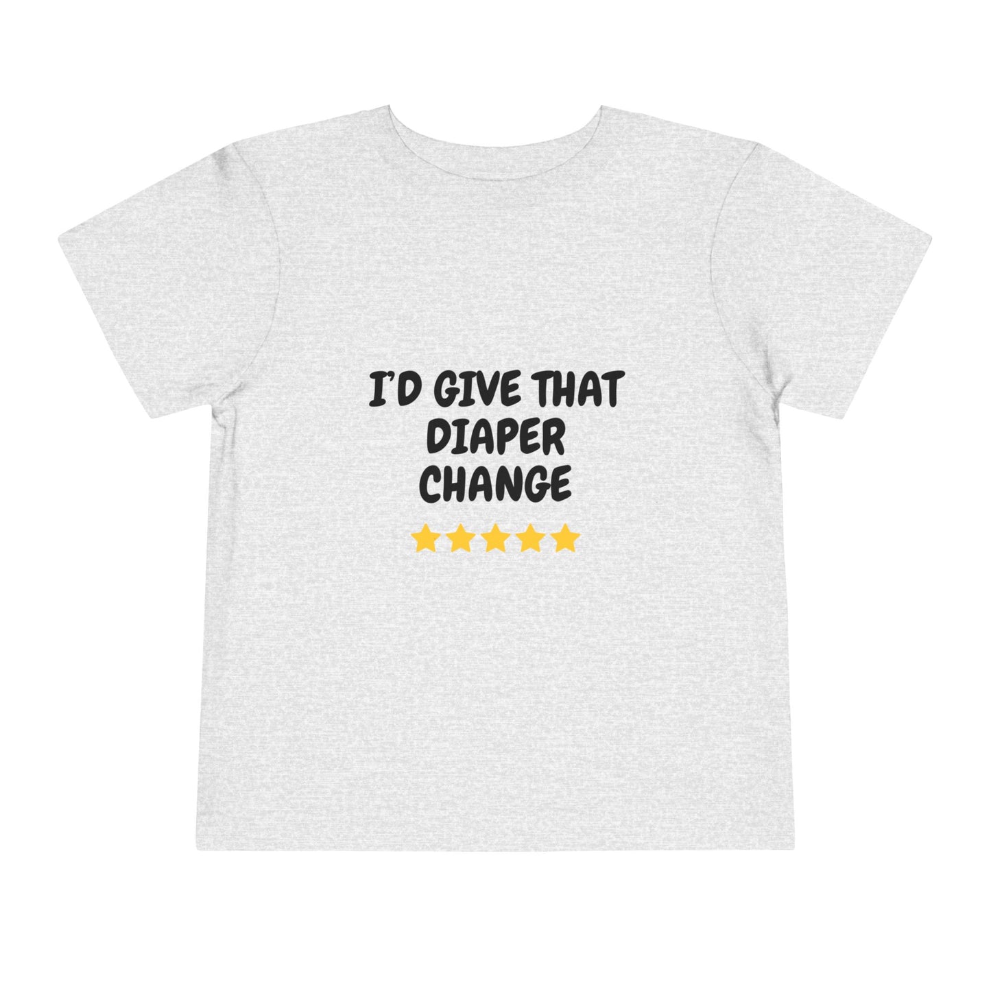 5 Star Diaper Change Infant & Toddler Tees