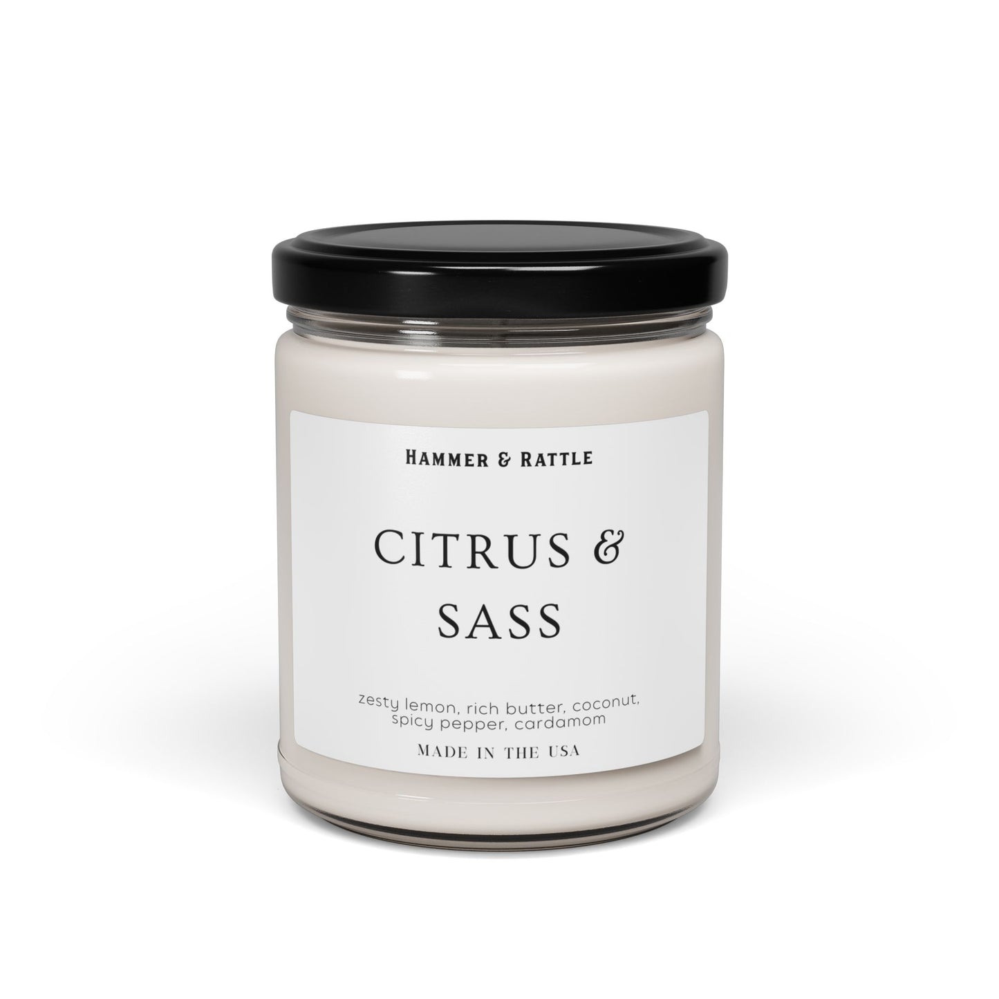 Citrus & Sass Soy Candle, 9oz