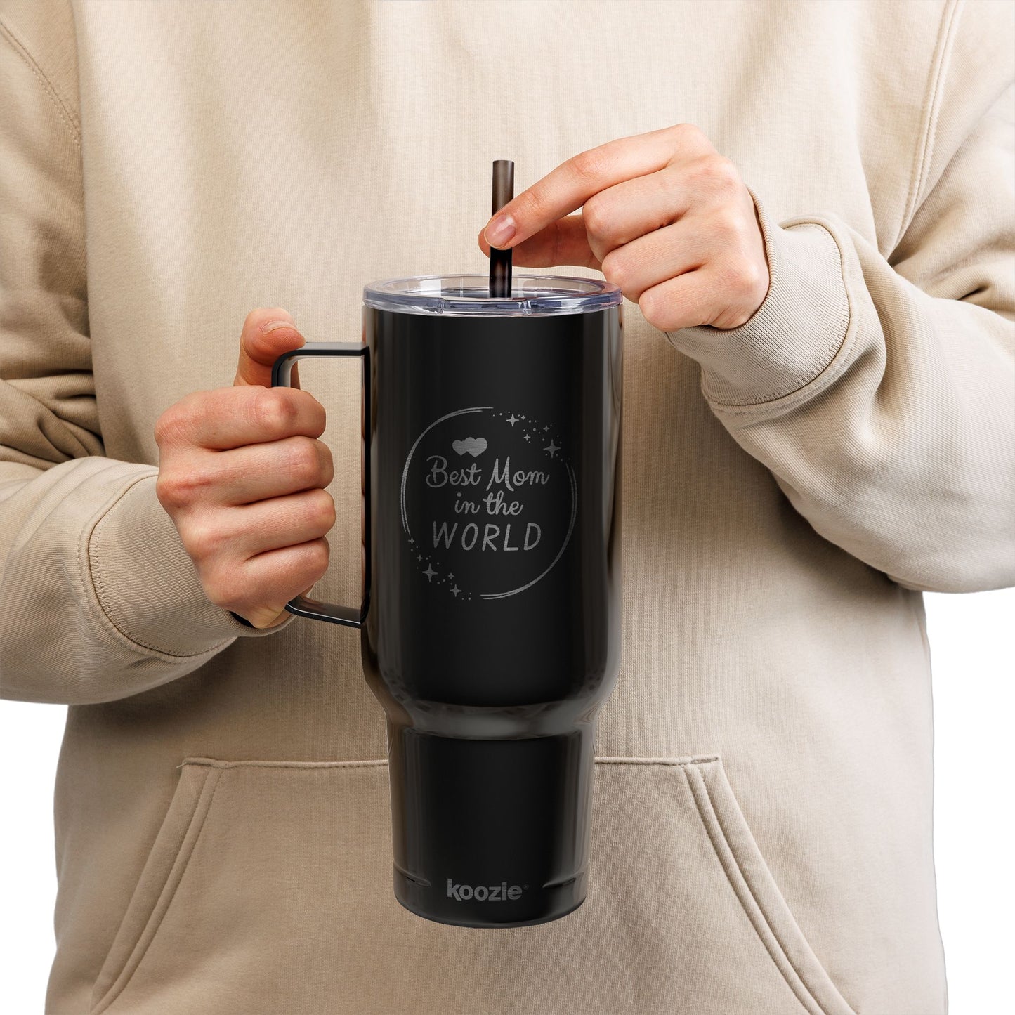 Best Mom in the World Tumbler, 40oz (Engraved)
