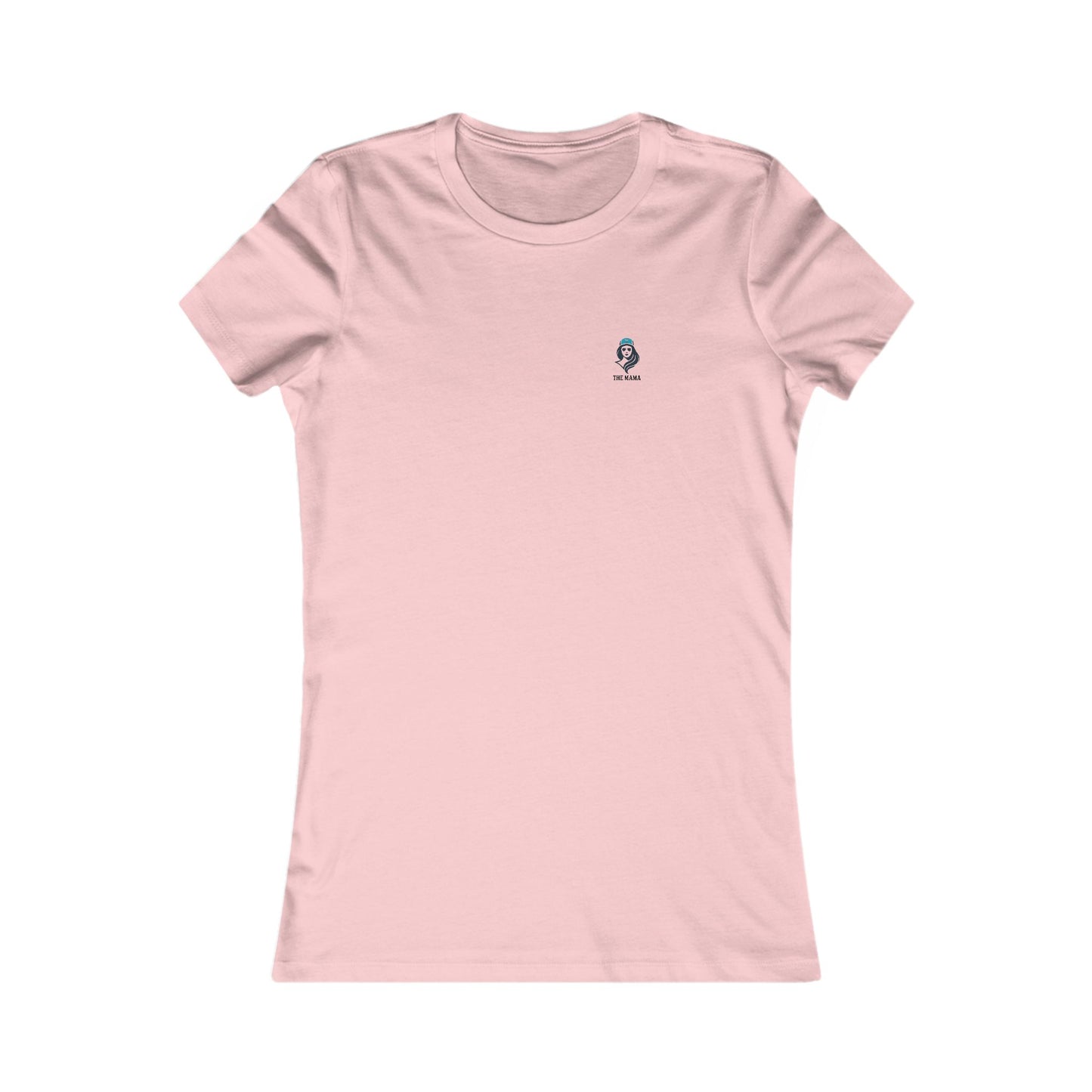 The Mama Fitted Tee Pink T-Shirt