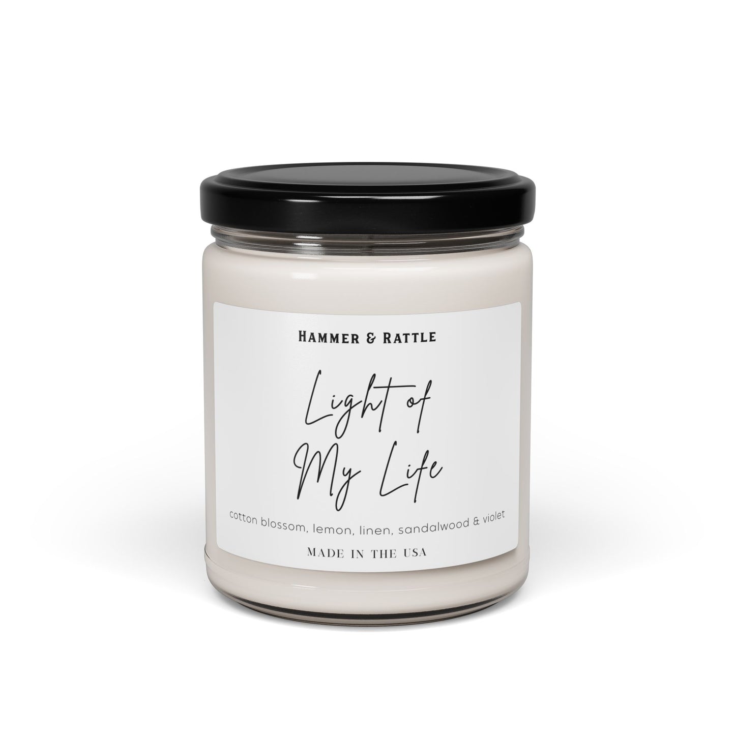 Light of my Life Soy Candle, 9oz