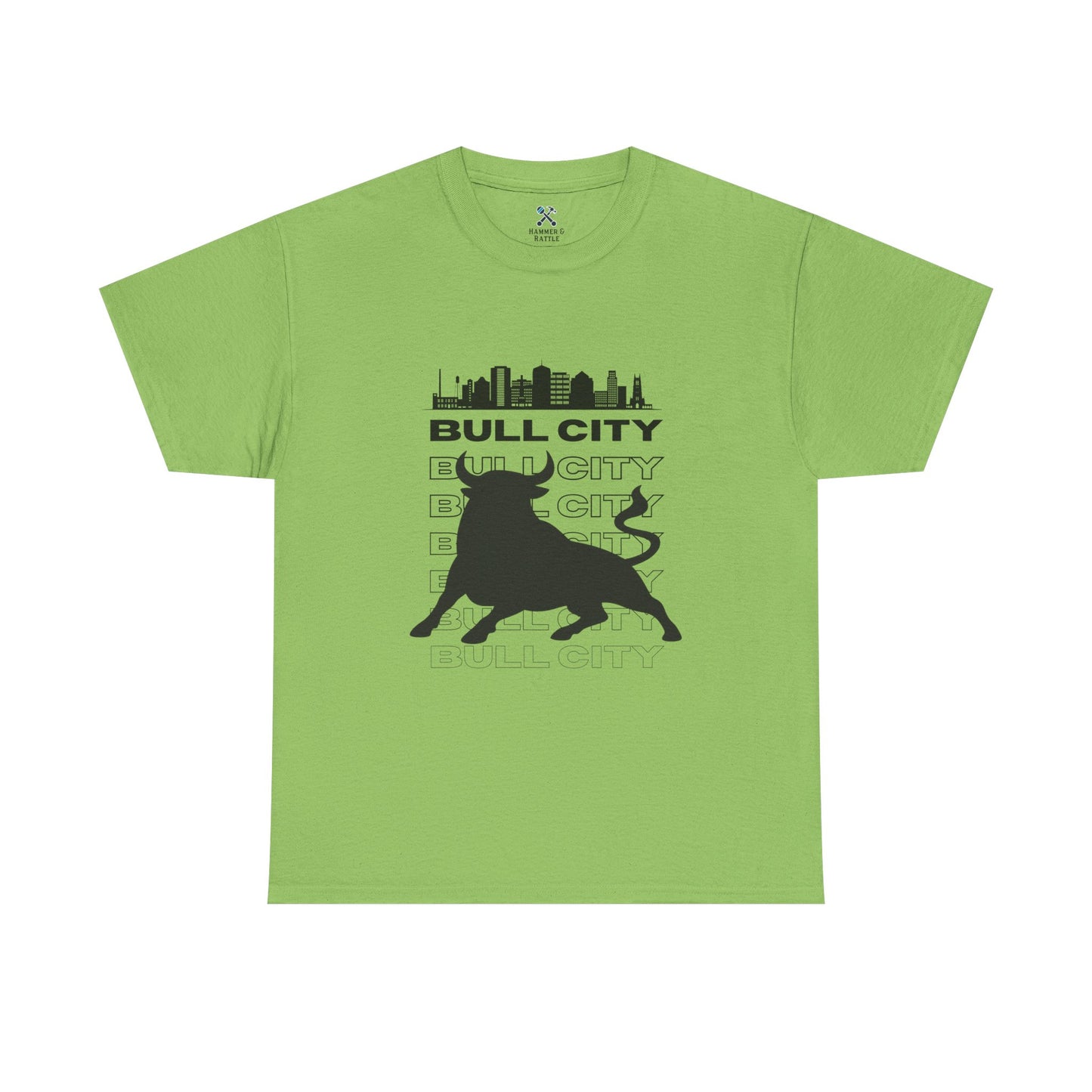 Bull City High Contrast Tee