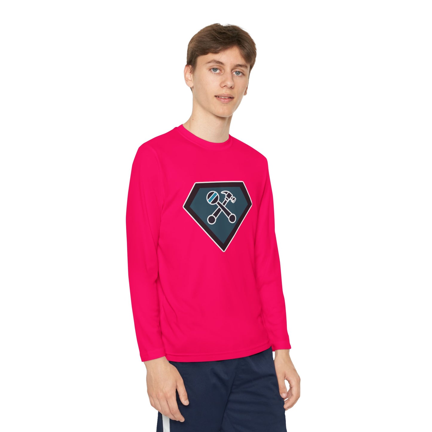 Super Kid Youth Long Sleeve Competitor Tee