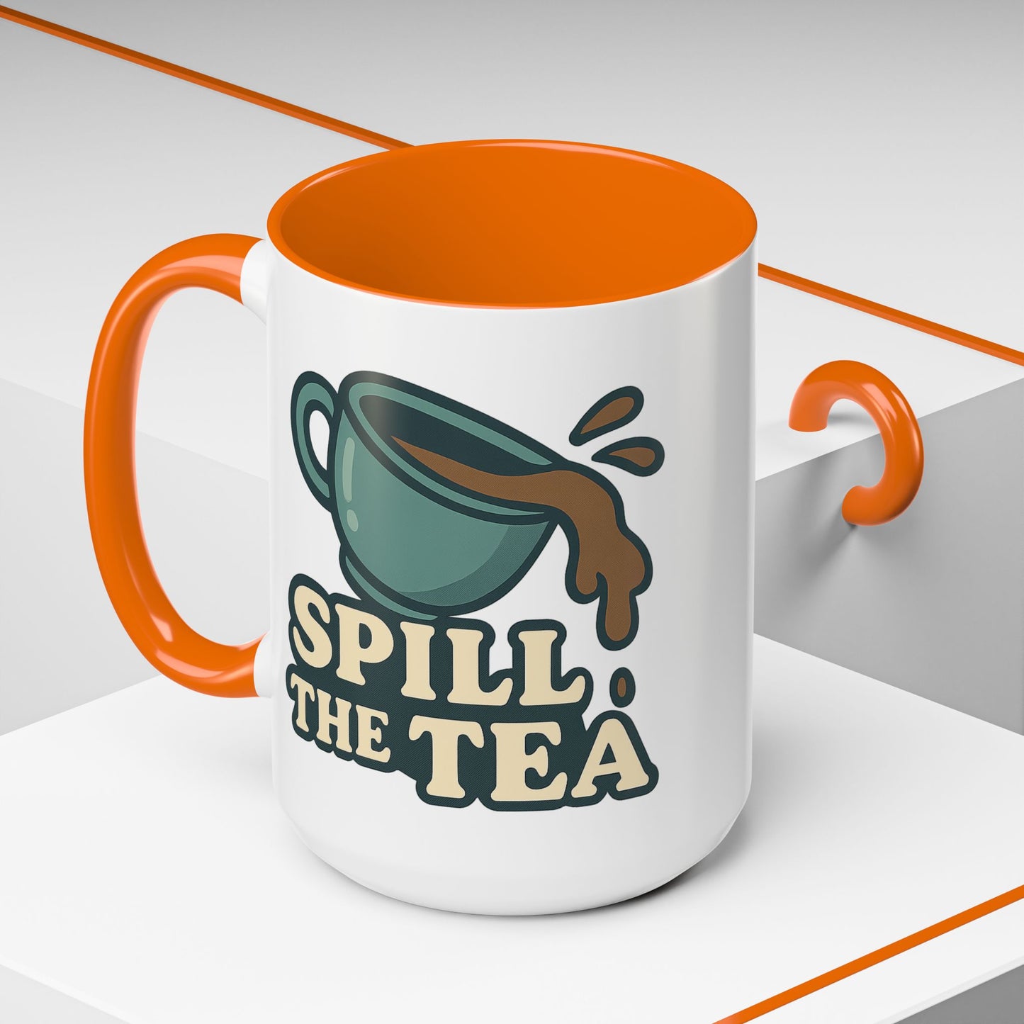 Spill The Tea Mug (11, 15oz)