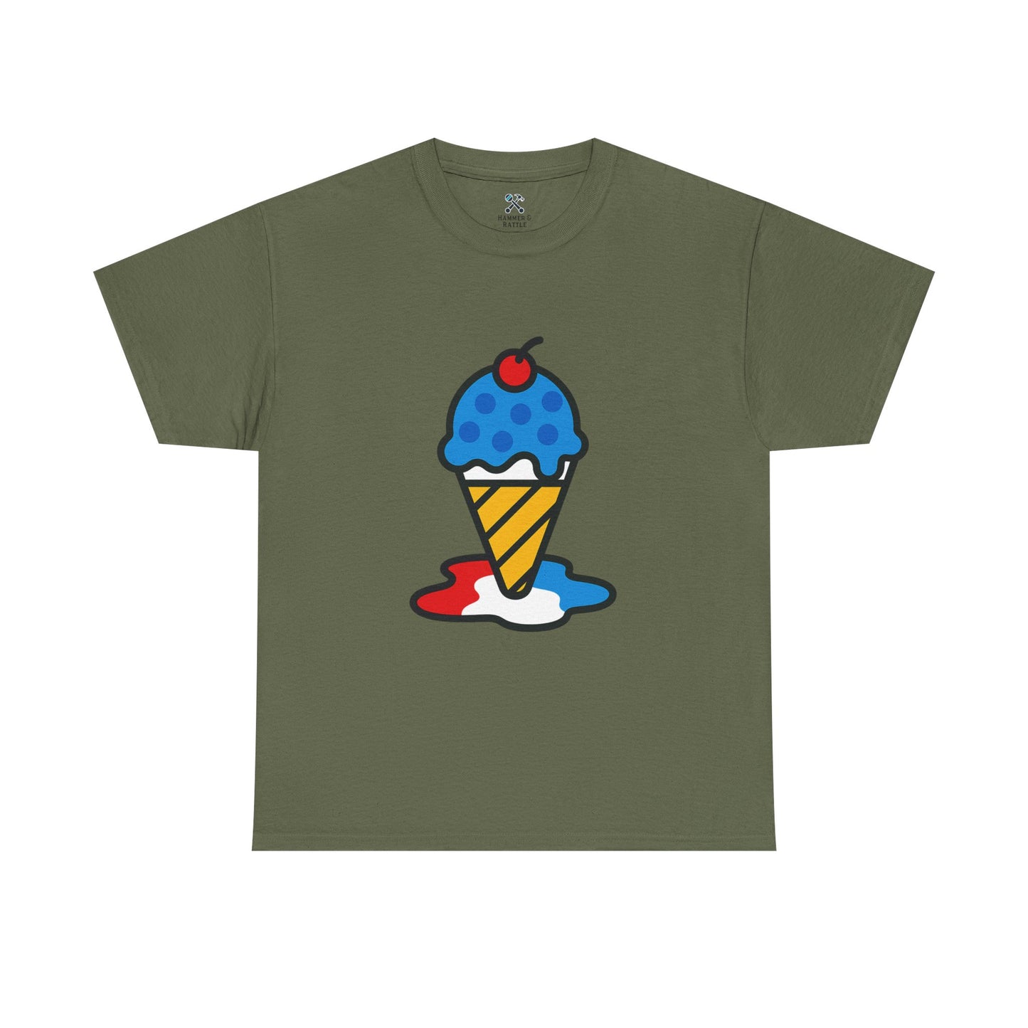Red, White & Cool High Contrast Tee