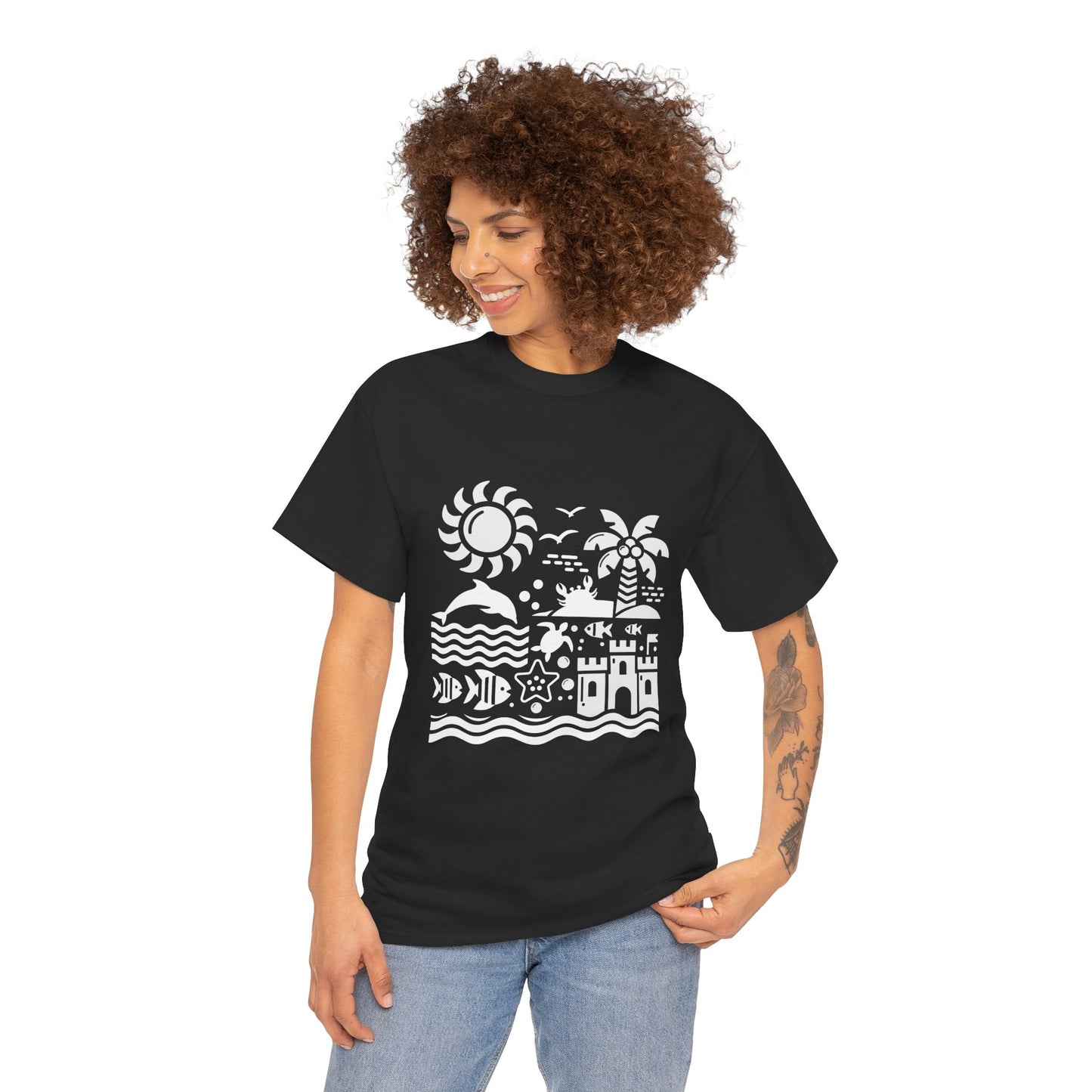 Coastal High Contrast Tee
