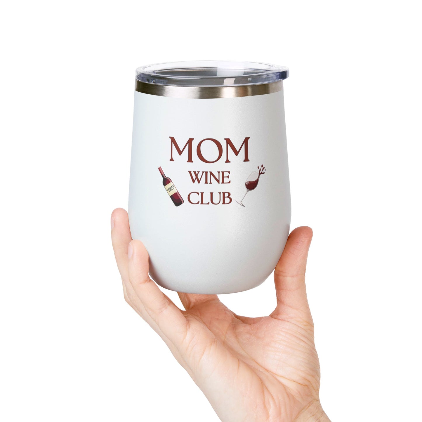 Mom Wine Club Wine Tumbler, 12oz