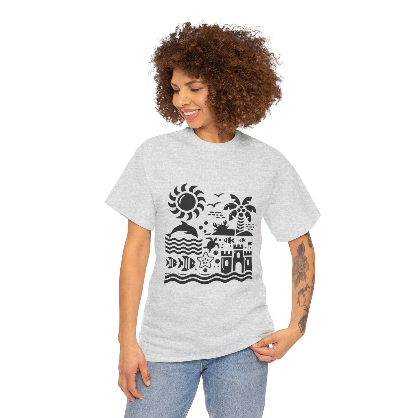 Coastal High Contrast Tee