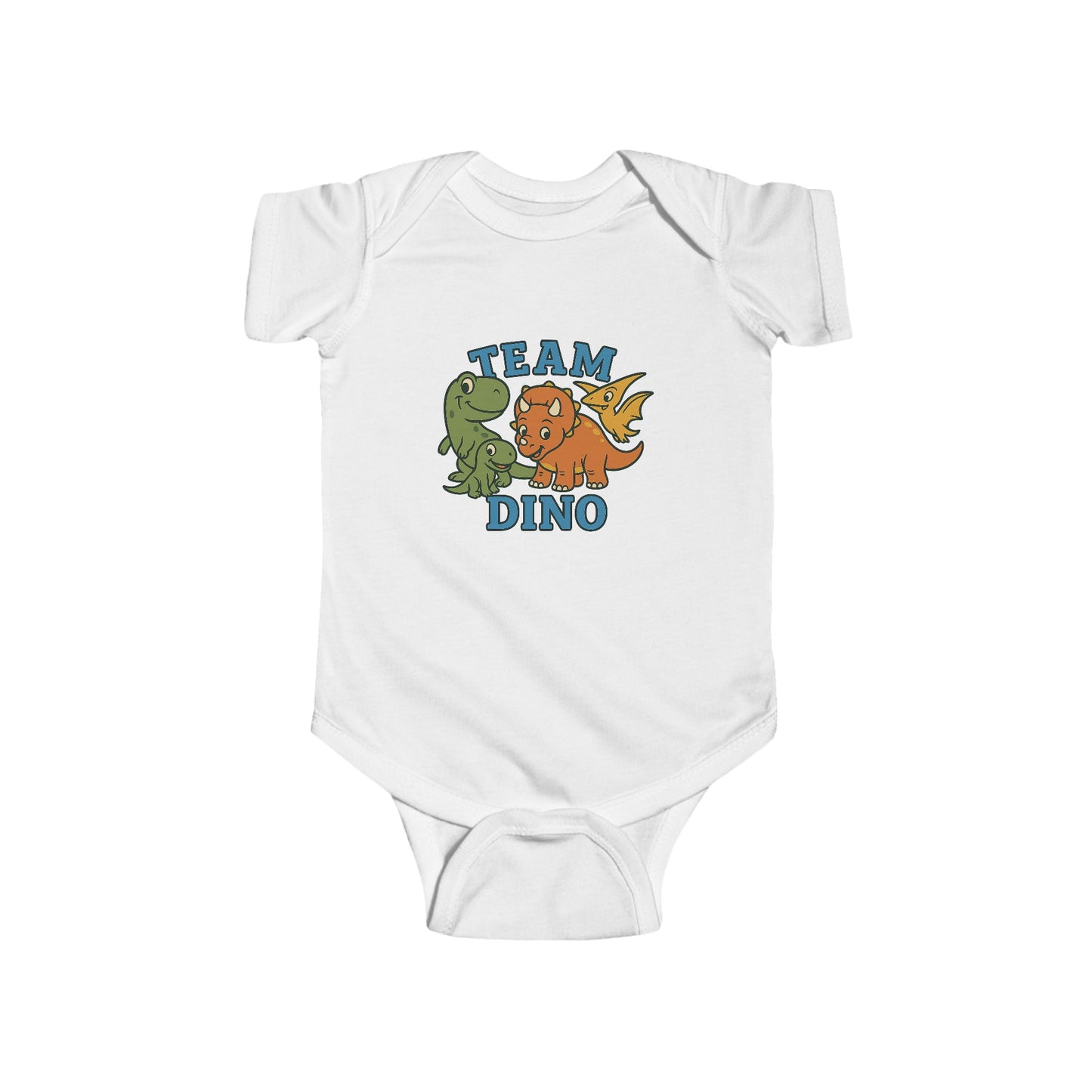 Team Dino Baby One-piece