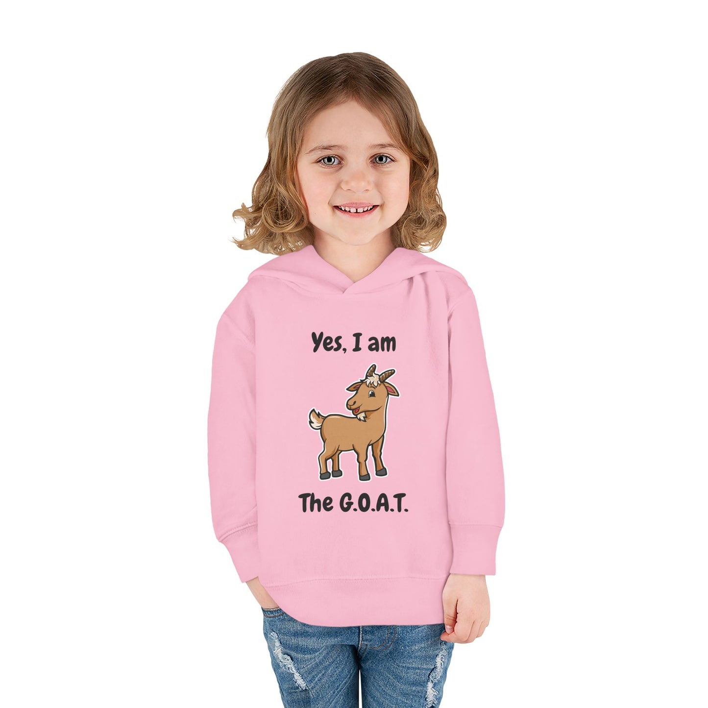 I am The G.O.A.T. Toddler Hoodie
