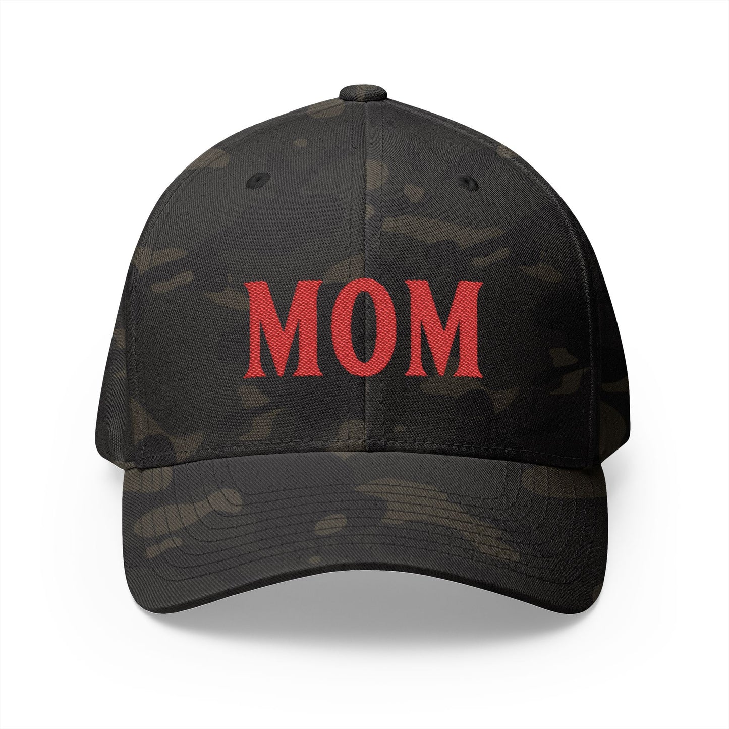 Mom Closed-Back Hat (Embroidered)