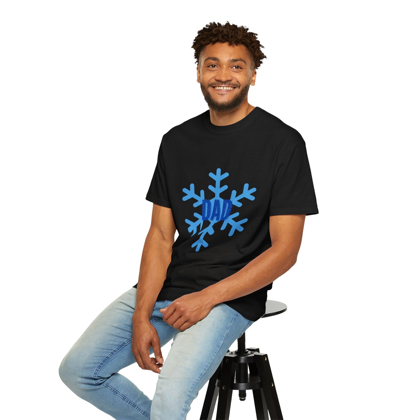 Cool Dad Snowed In Tee Black T-Shirt