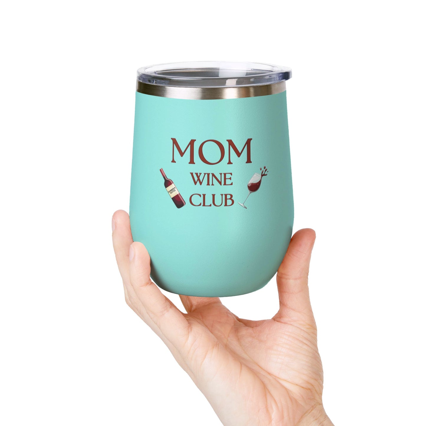 Mom Wine Club Wine Tumbler, 12oz