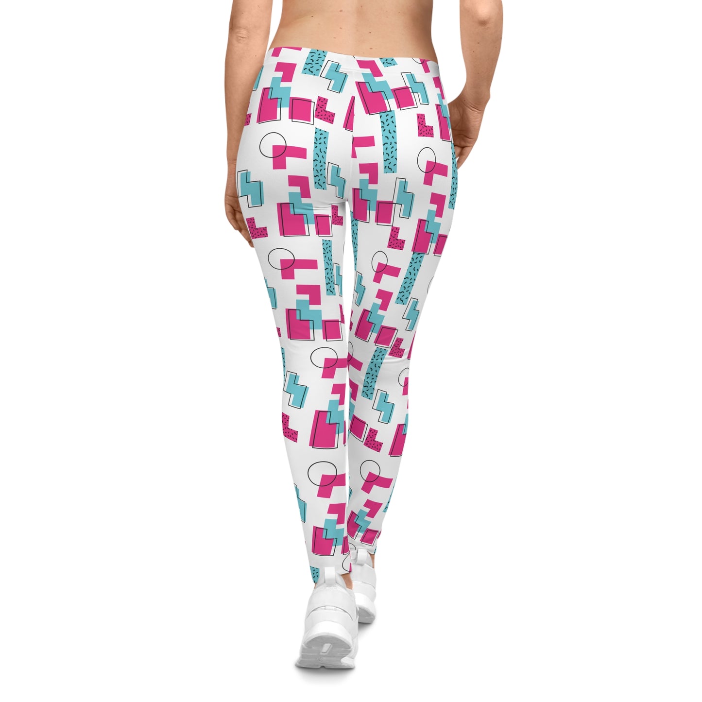 Retro Mom Glow Casual Leggings