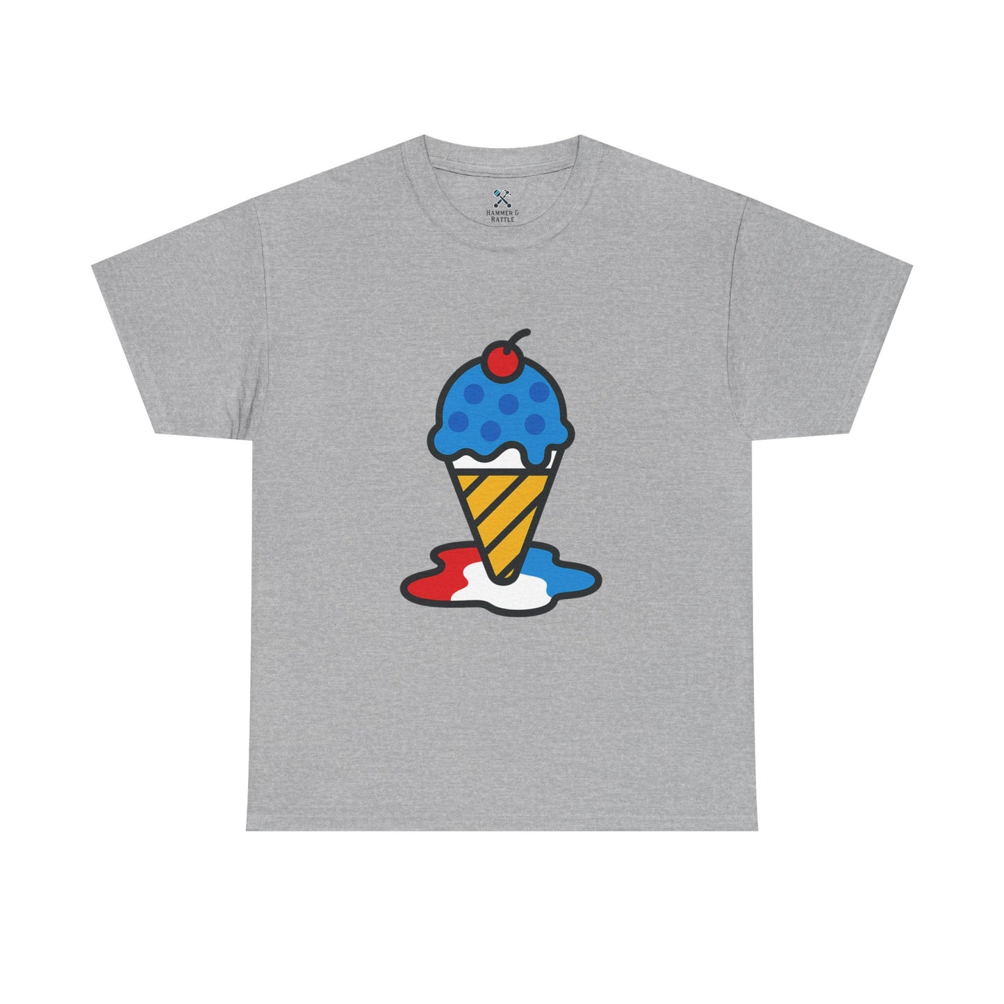 Red, White & Cool High Contrast Tee