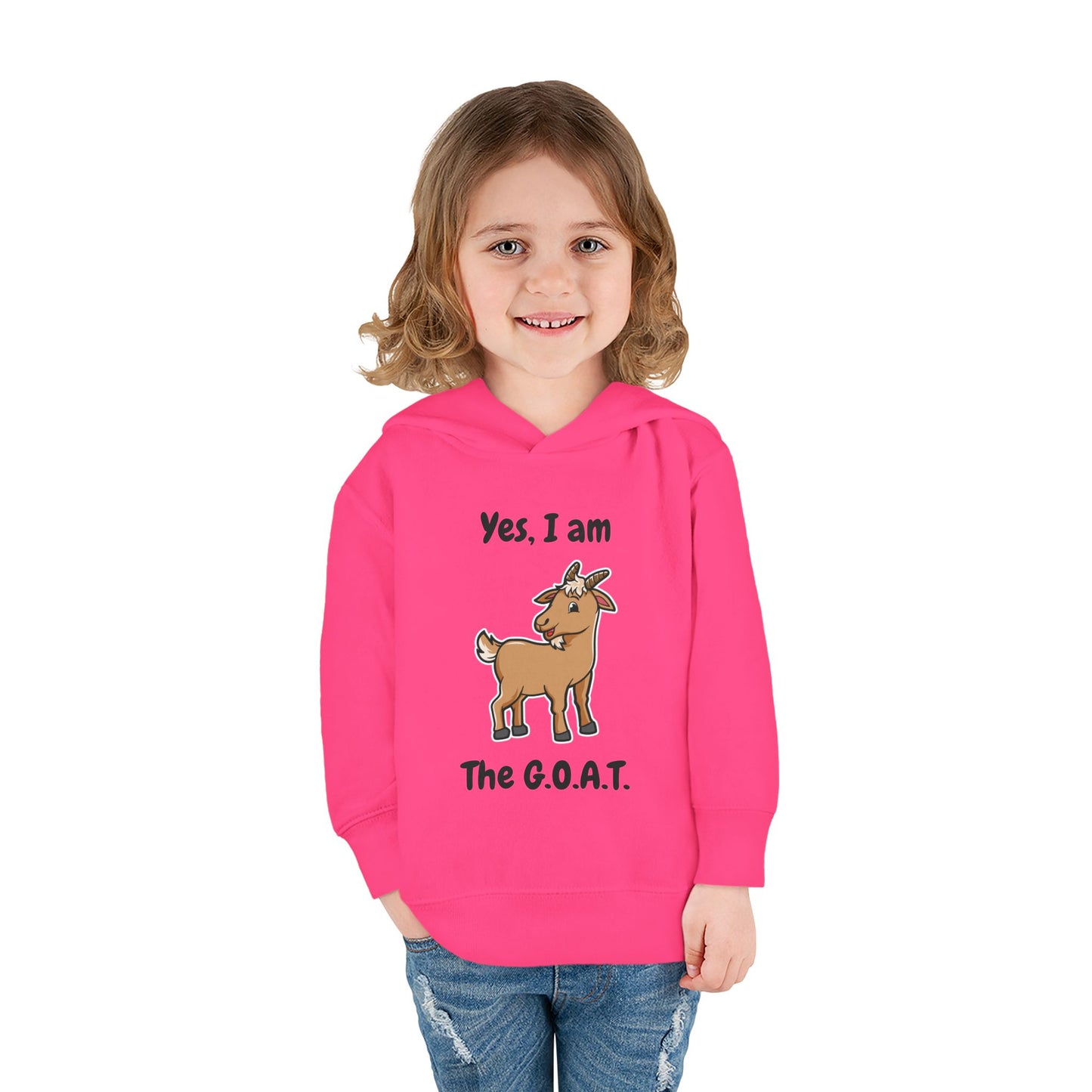 I am The G.O.A.T. Toddler Hoodie