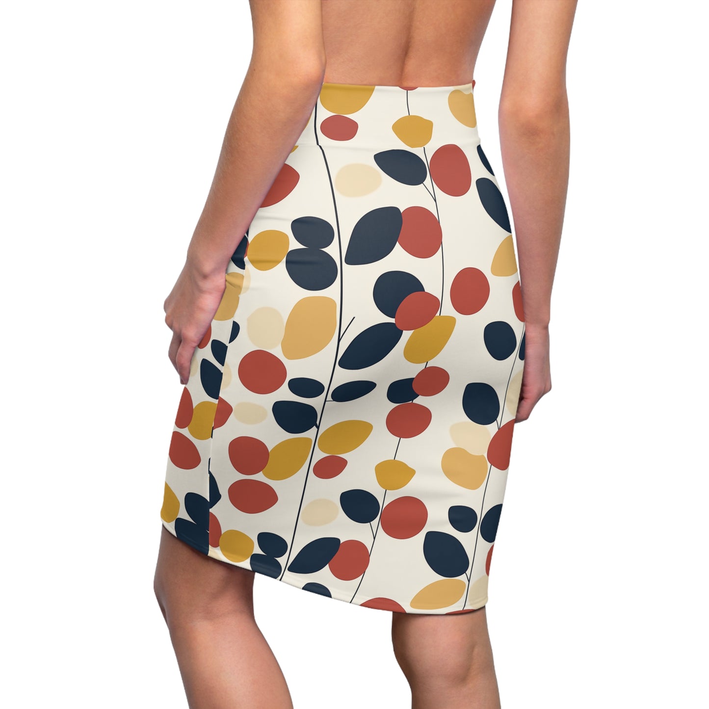 Lineage of the Leaves Pencil Skirt