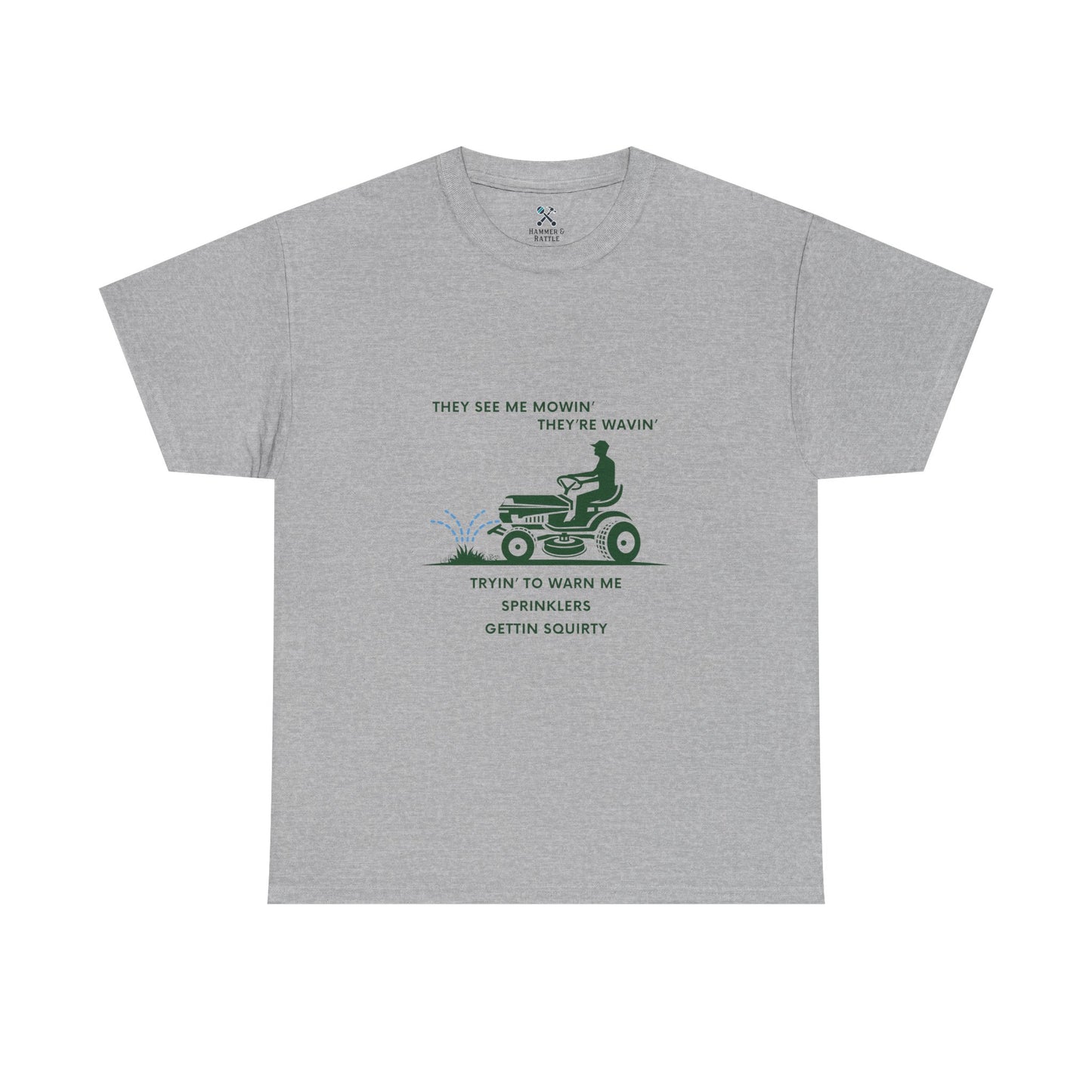 Mow Dad Mow Problems Tee