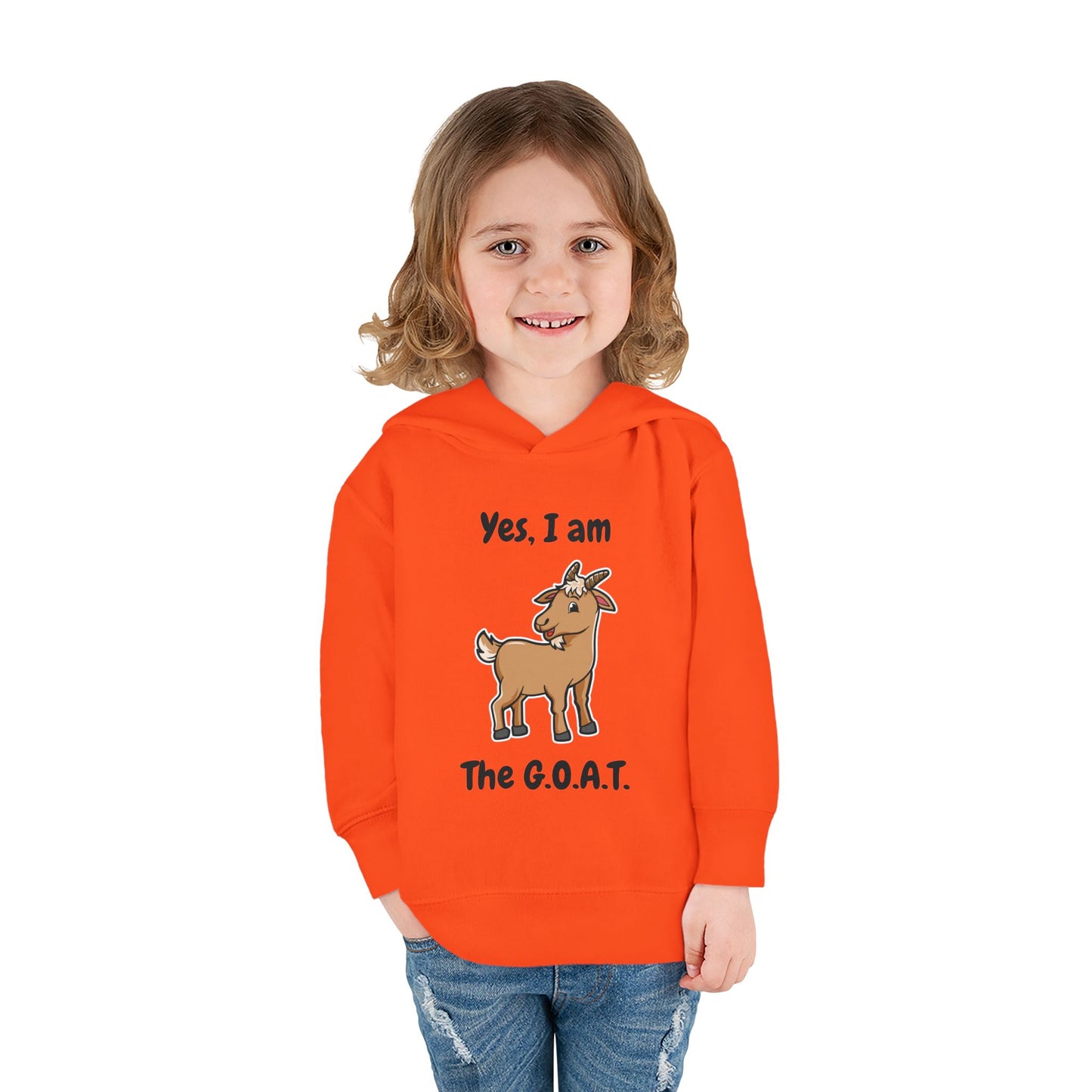 I am The G.O.A.T. Toddler Hoodie