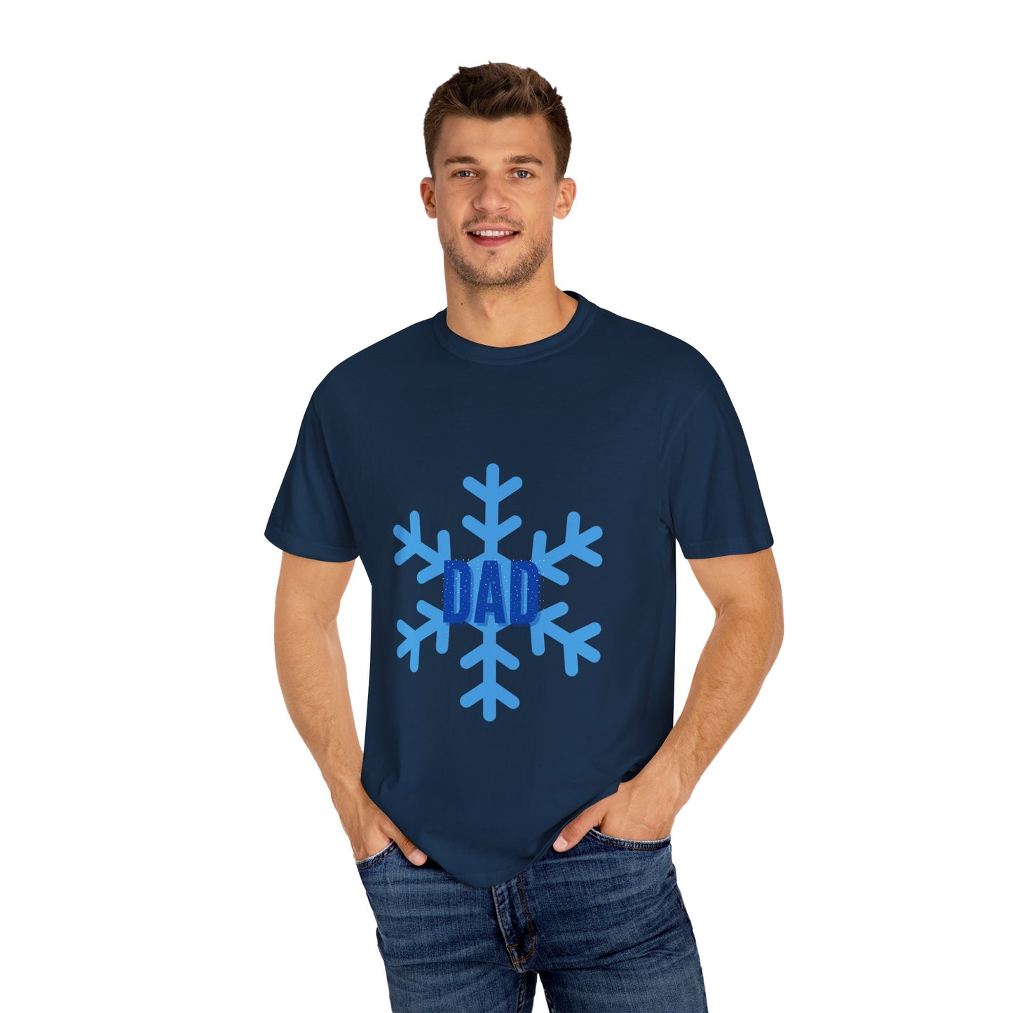 Cool Dad Snowed In Tee True Navy T-Shirt