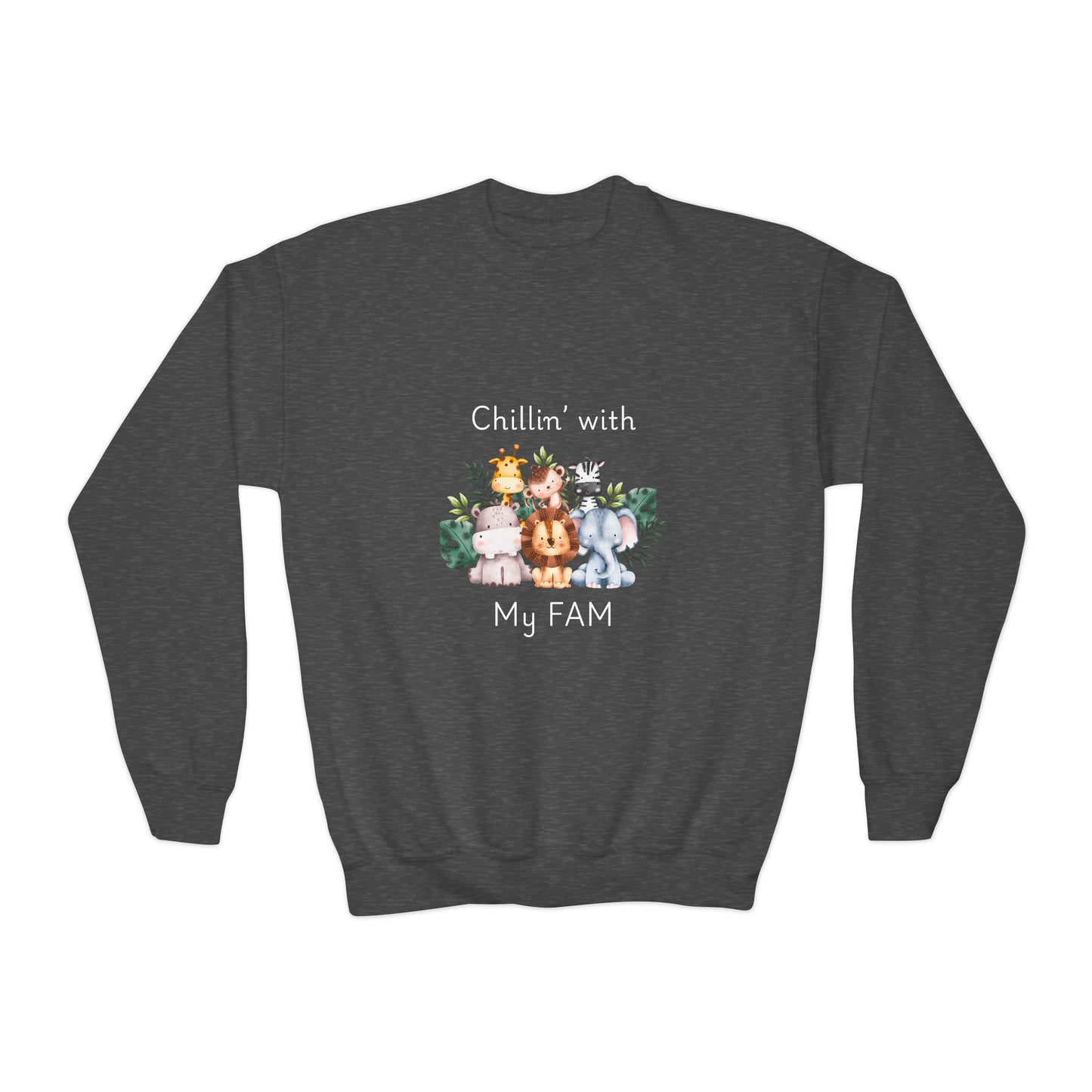 Chillin with My Fam Youth Sweatshirt
