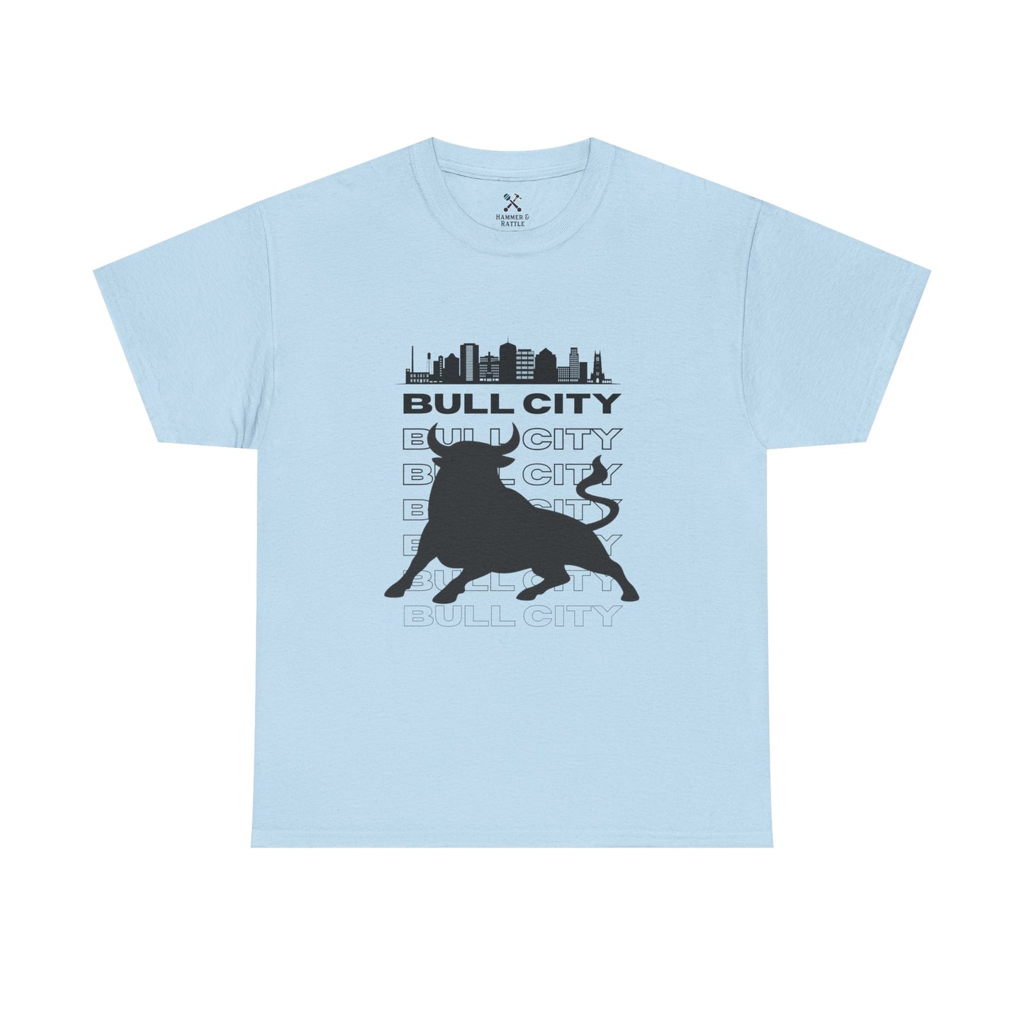 Bull City High Contrast Tee