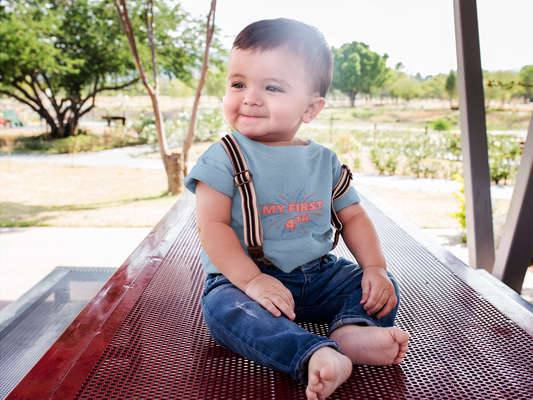 My First 4th Baby Tee