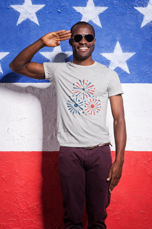 Sparks Fly High Contrast Tee