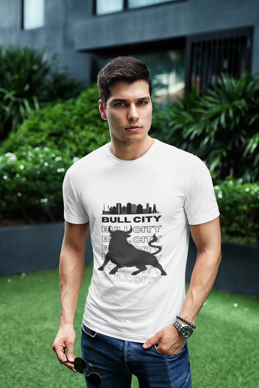Bull City High Contrast Tee