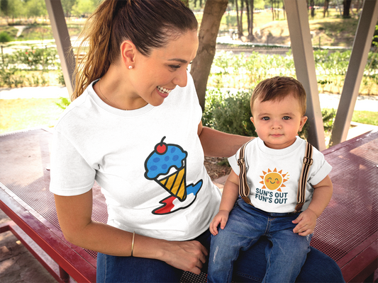 Red, White & Cool High Contrast Tee