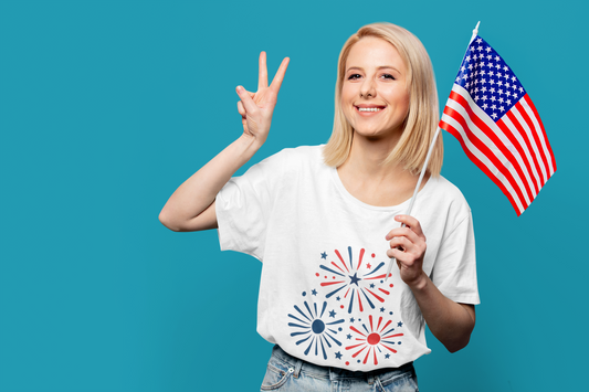 Sparks Fly High Contrast Tee