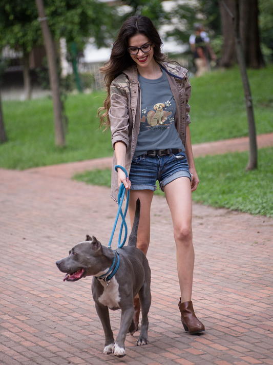 Dog Mom Faded Tee