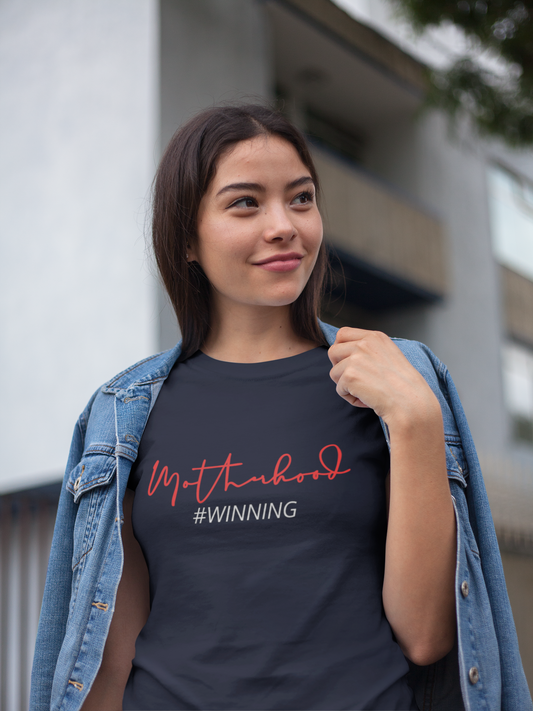 Winning at Motherhood Tee
