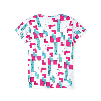 Retro Mom Glow Performance Tee