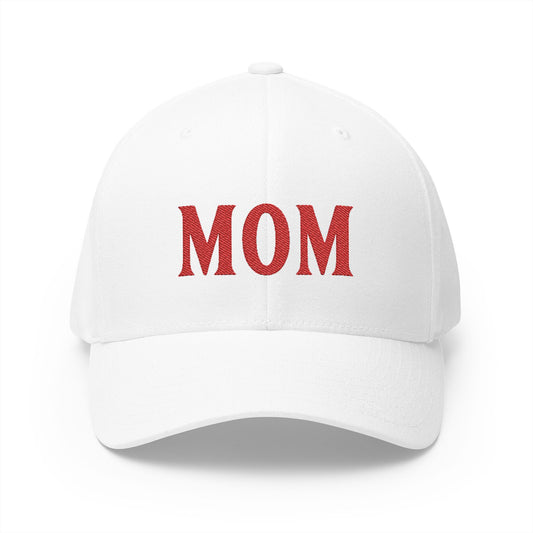 Mom Closed-Back Hat (Embroidered)