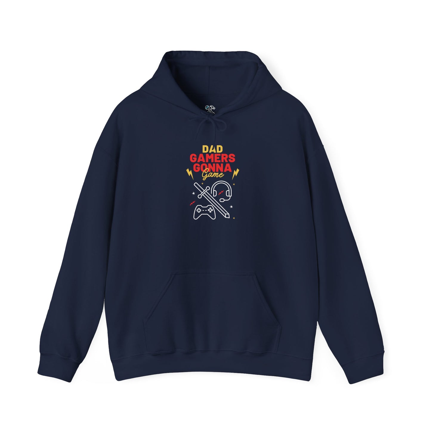 Gamer Dad's Hoodie Navy Hoodie