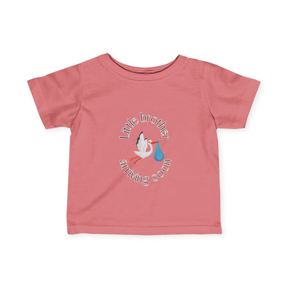 Little Brother Arriving Soon Toddler Tee