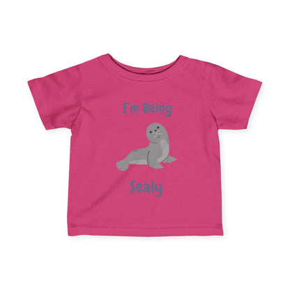 I'm Being Sealy Toddler Tee