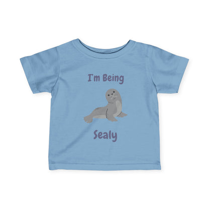I'm Being Sealy Toddler Tee