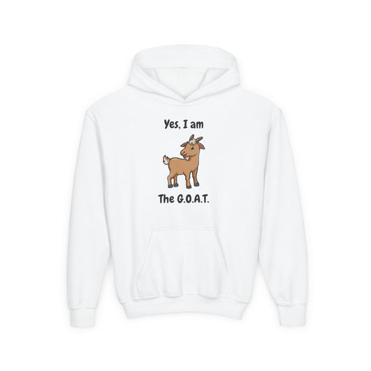 I am the G.O.A.T. Youth Hoodie