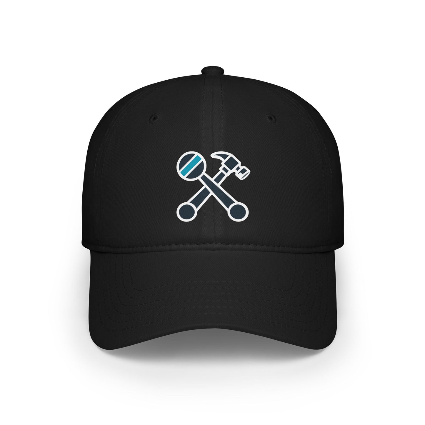 Hammer & Rattle Iconic Baseball Cap Black Hats