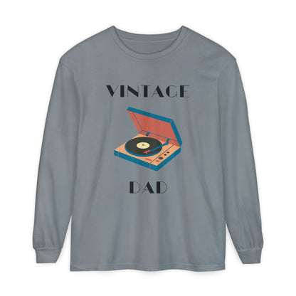 Vintage Dad Long Sleeve Tee Granite Long-sleeve