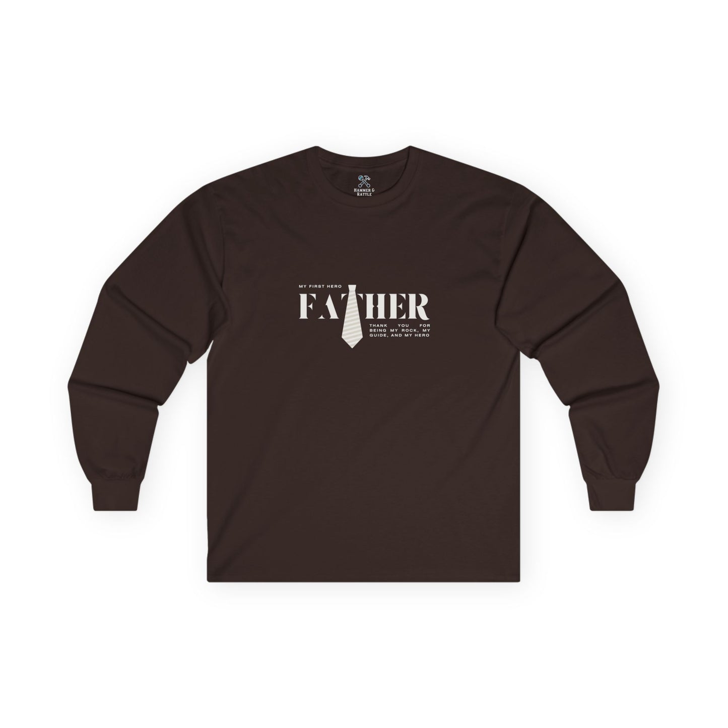 Father My First Hero Long Sleeve Tee