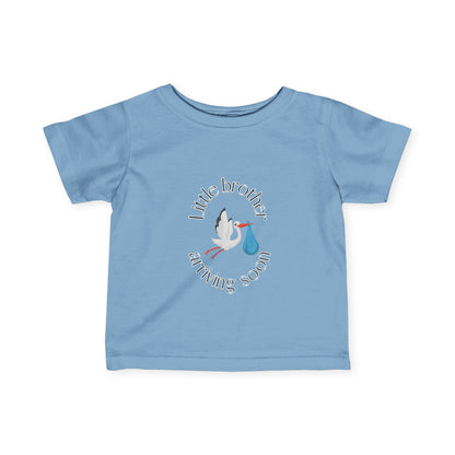 Little Brother Arriving Soon Toddler Tee